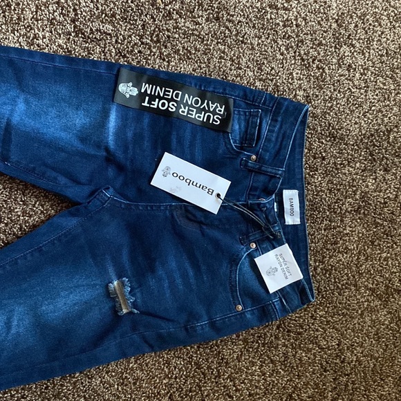Bamboo Bootcut Jeans - Picture 2 of 3